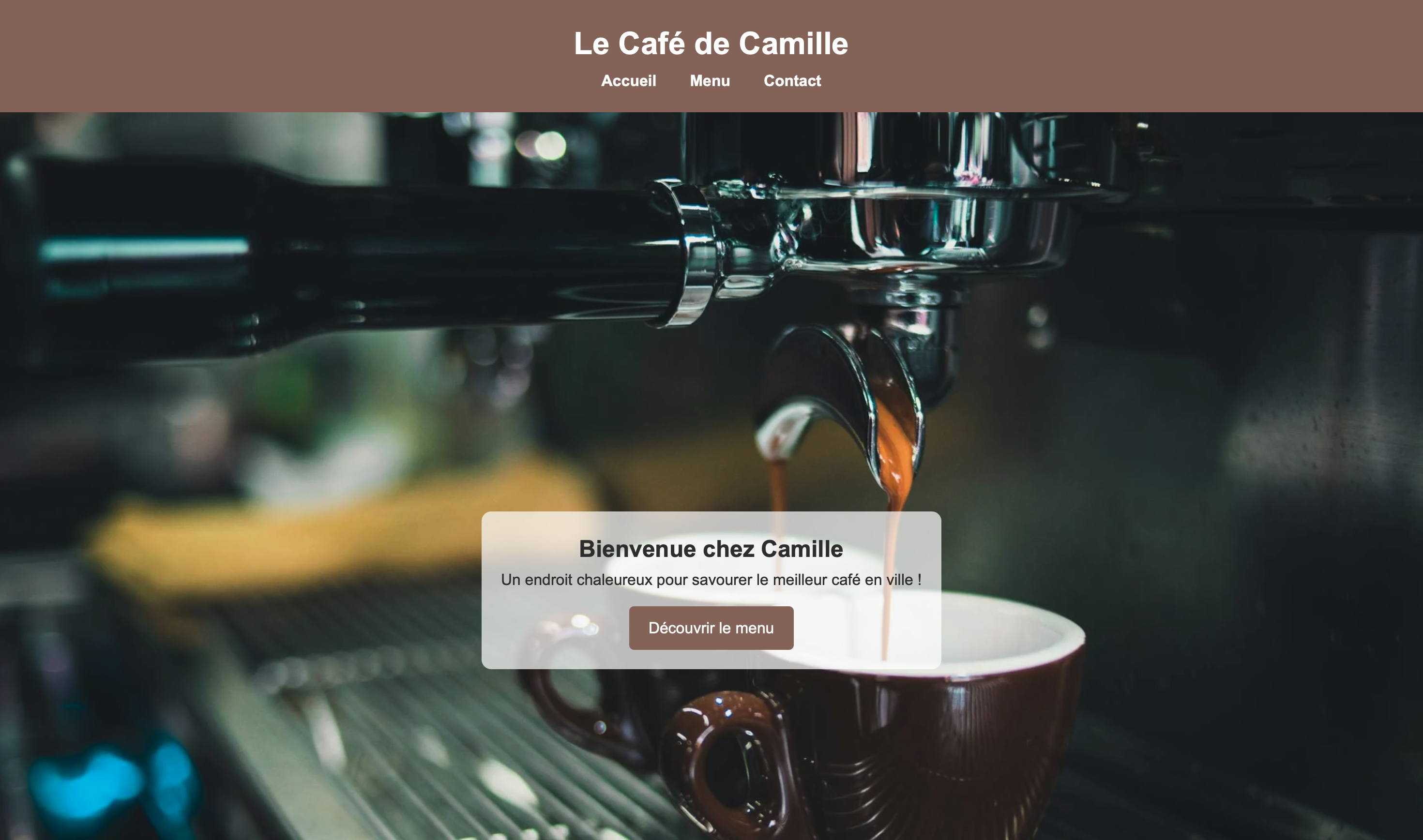 Le Café de Camille